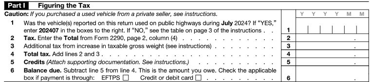 Part I - Figuring the Tax