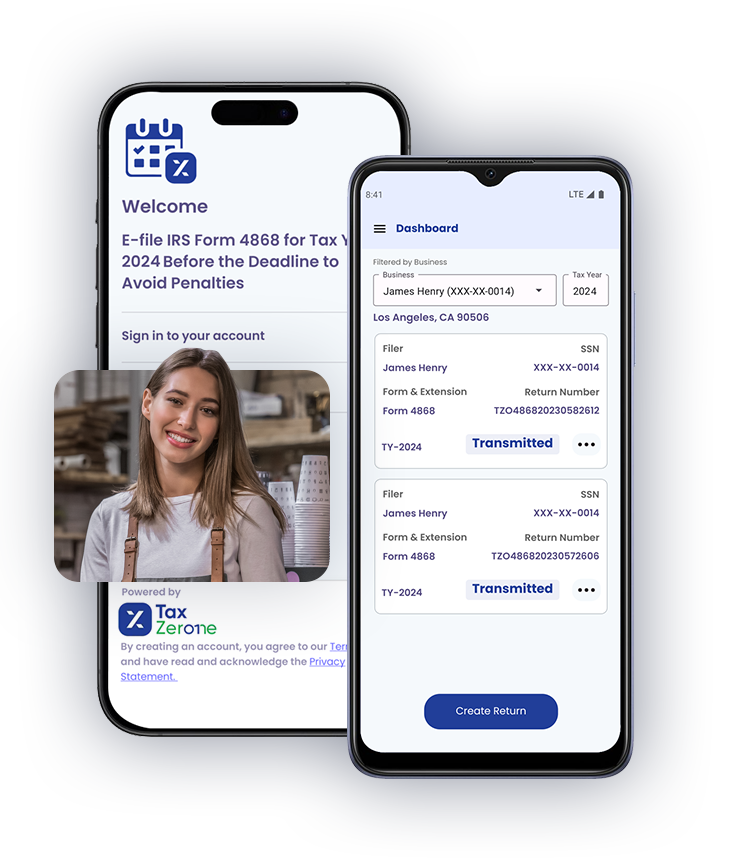 Extend Your Personal Tax Filing Deadline Effortlessly with the TaxZerone Mobile App!