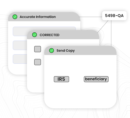How to Correct an Error in Form 5498-QA