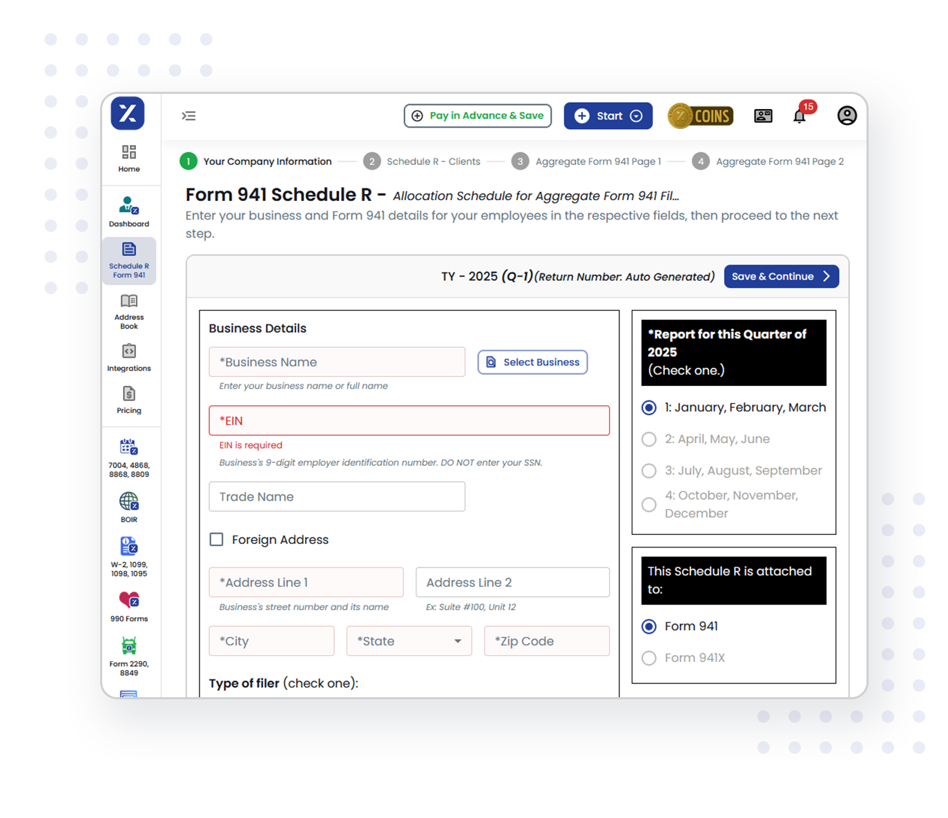 Step-by-Step Guide to Filing Form 941 Schedule R