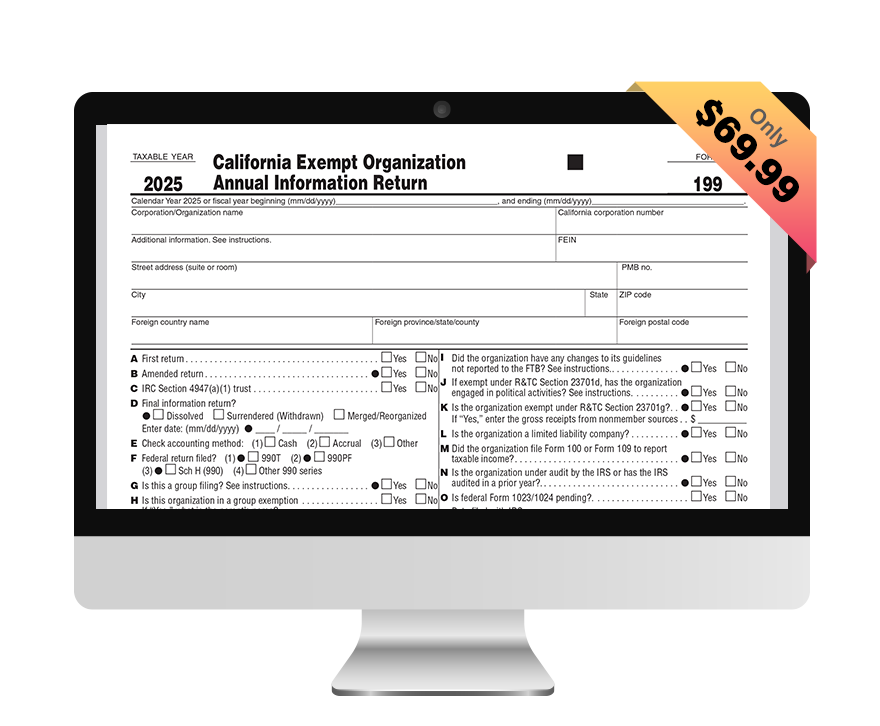 E-File CA Form 199 Online | TaxZerone - Fast & Simple Filing