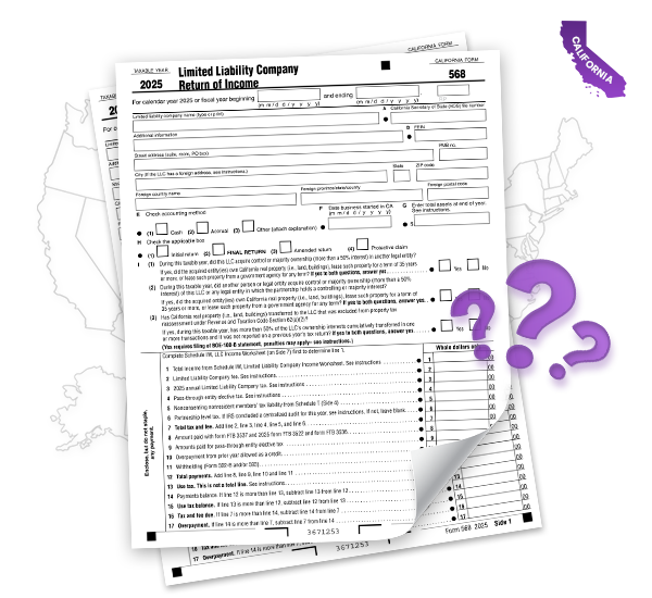 What Is California Form 568?