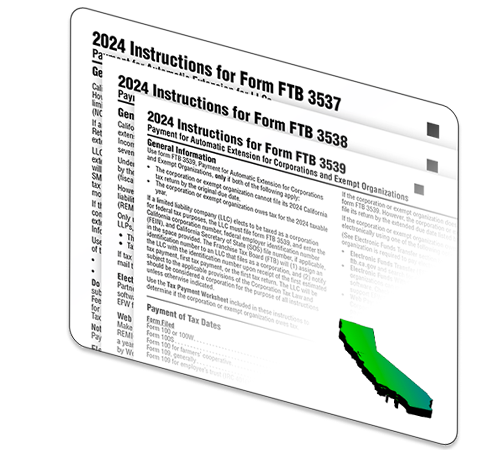 business tax extension in  California