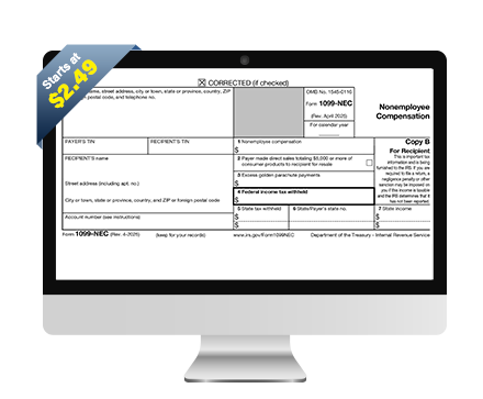 Streamline your Form 1099 corrections for the 2025 tax year