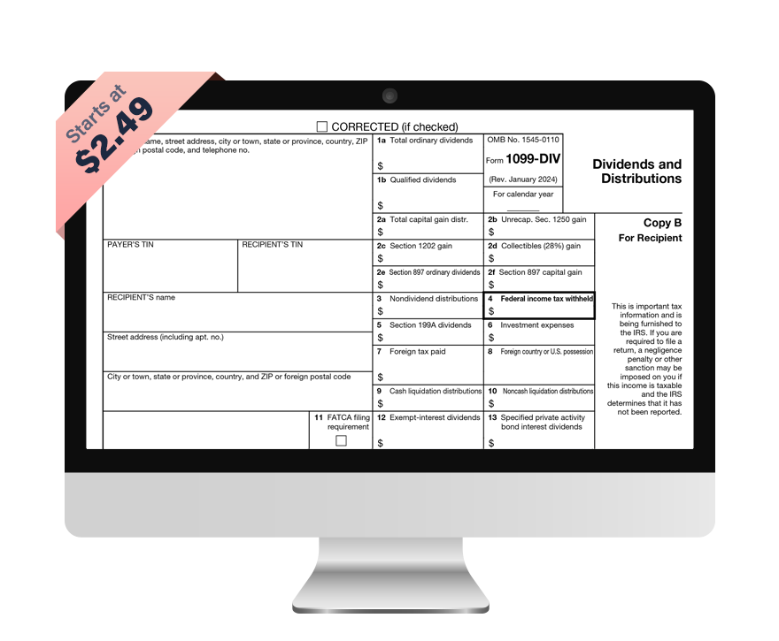 File Form 1099-DIV for Tax Year 2025 with Ease