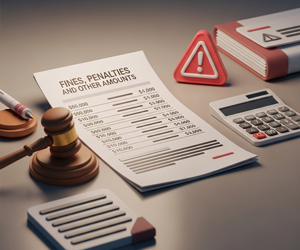 Fines, Penalties, and Other Amounts