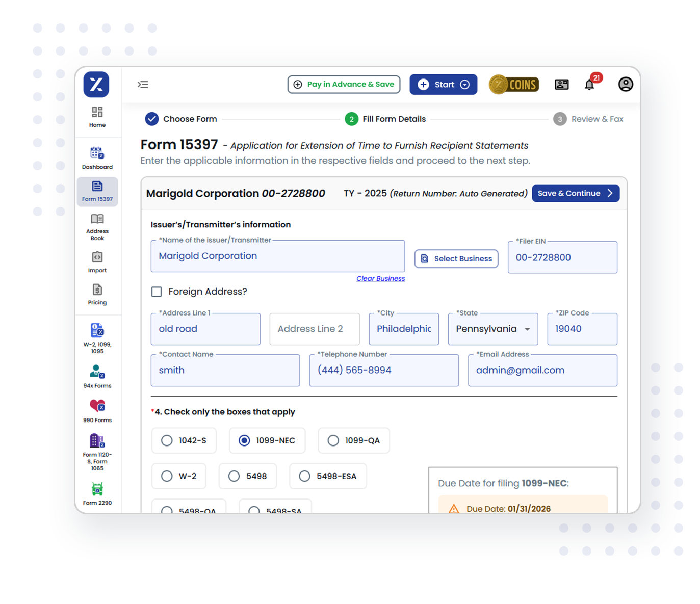 How to File Form 15397 in 3 simple steps with TaxZerone?