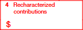 Box 4: Recharacterized Contributions