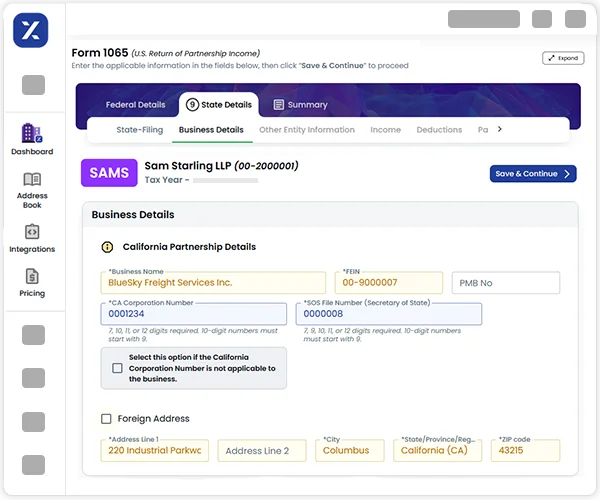 Partnership Details