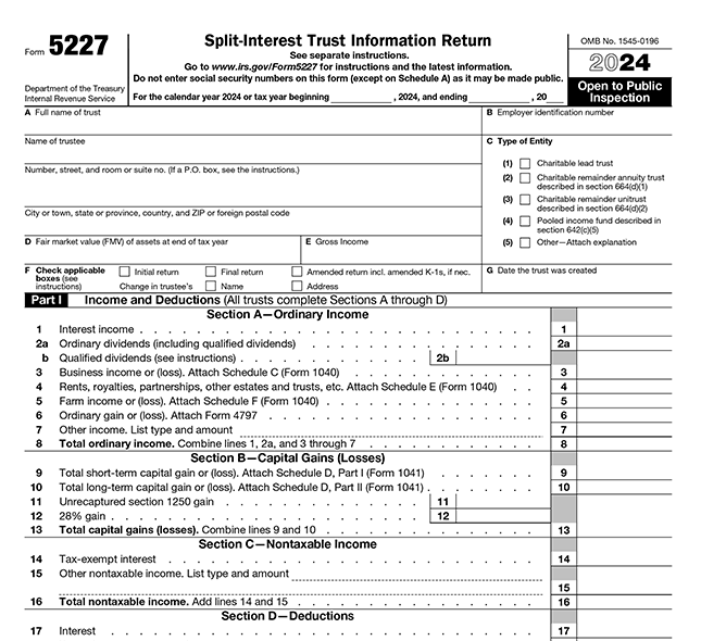 Form 5227