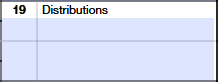 Schedule K-1 (Form 1065) Part III – Distributions