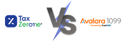 taxzerone vs1099 track1099 avalara