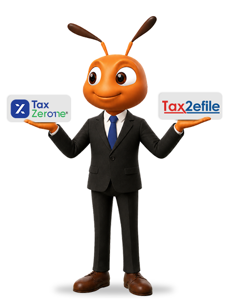 How do TaxZerone and Tax2efile Compare