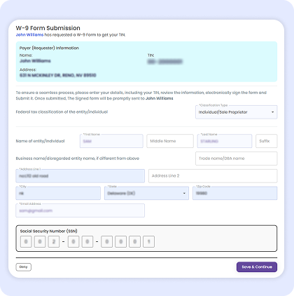What Information Are Recipients Required to Provide on Form W-9?